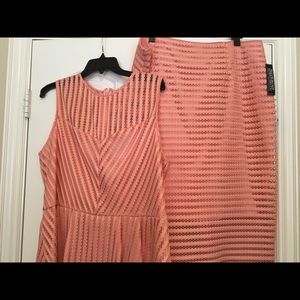 New York &Co 2 piece dress: skirt and top